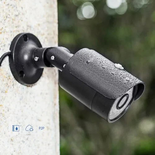 AHD DVR Outdoor 2.0MP Security Camera 1 x 8CH 1080P 1080N