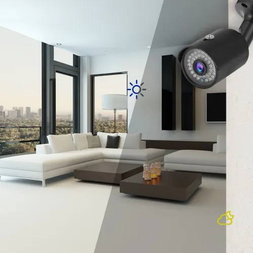 AHD DVR Outdoor 2.0MP Security Camera 1 x 8CH 1080P 1080N