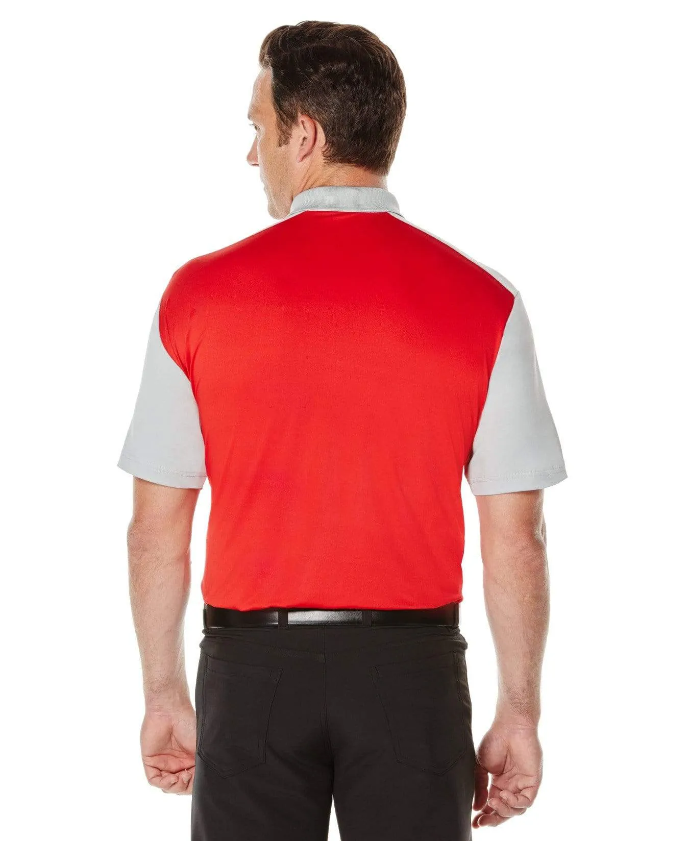 Big & Tall Performance Color Block Polo