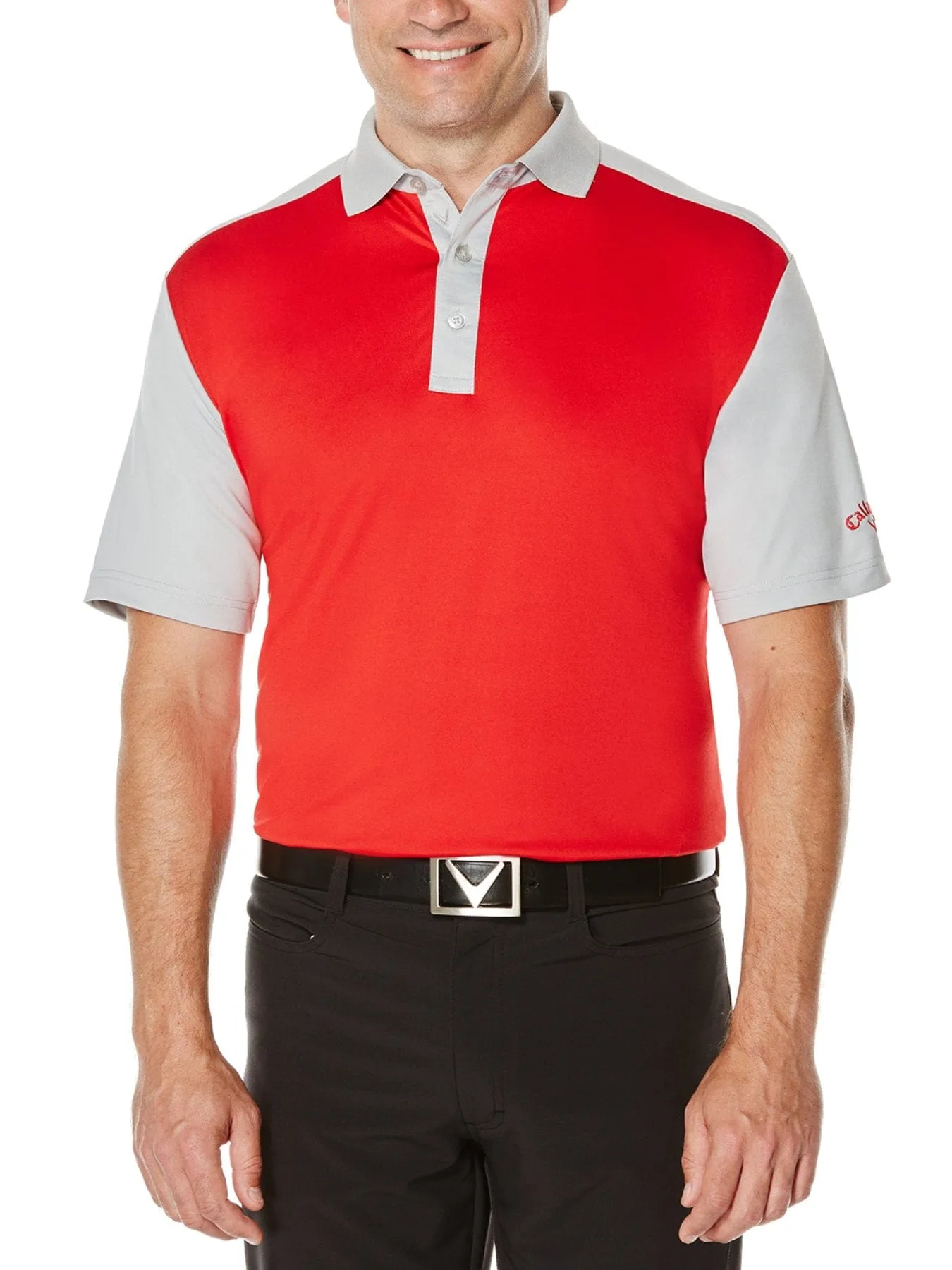 Big & Tall Performance Color Block Polo