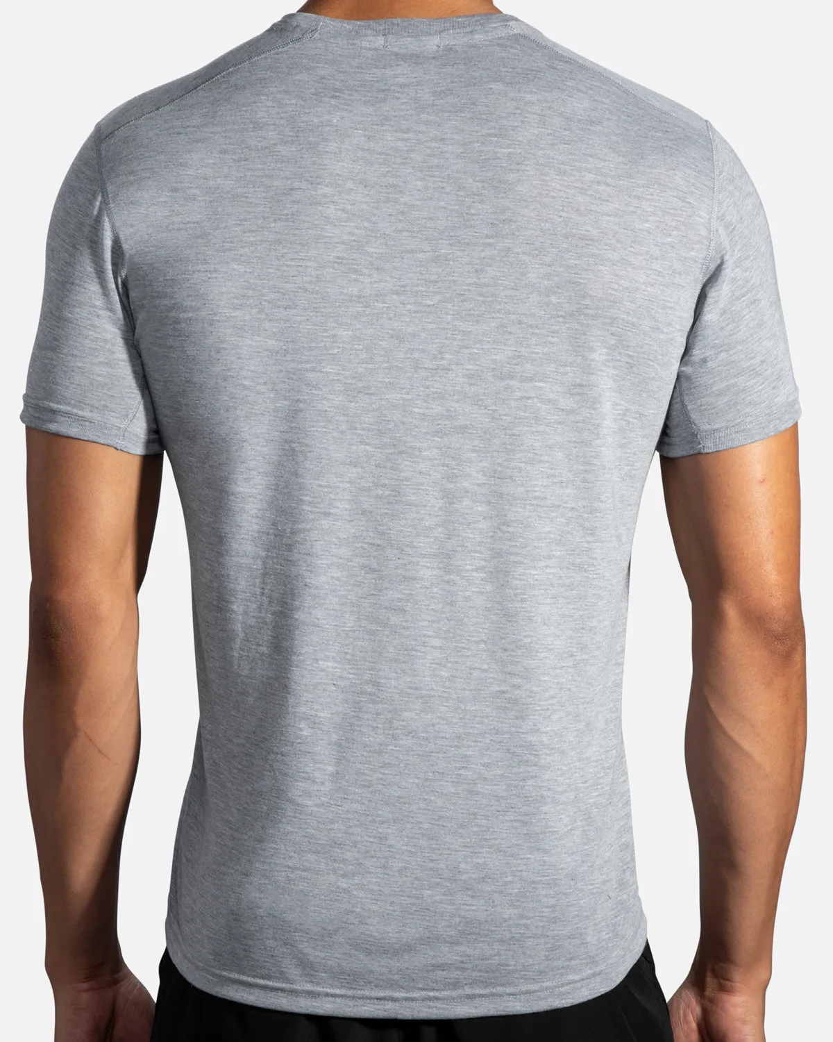 Brooks TCM Distance Short Sleeve - Heather Ash (Men's Sizing)