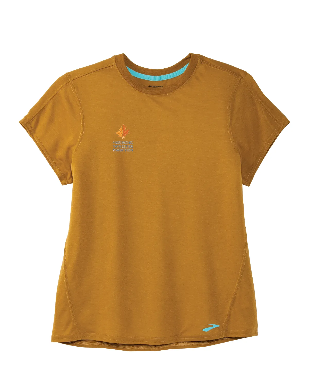 Brooks TCM Distance Short Sleeve - Heather Olive (Women's Sizing)
