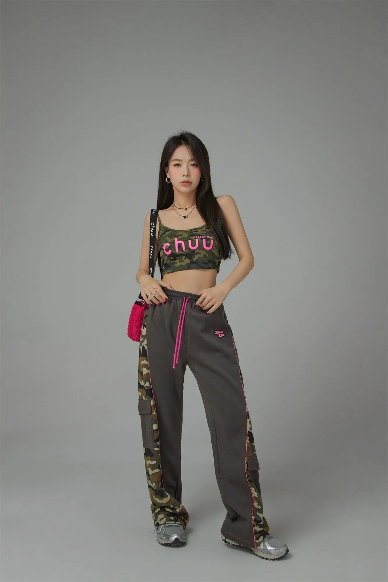 Camouflage Bands Jogger Pants