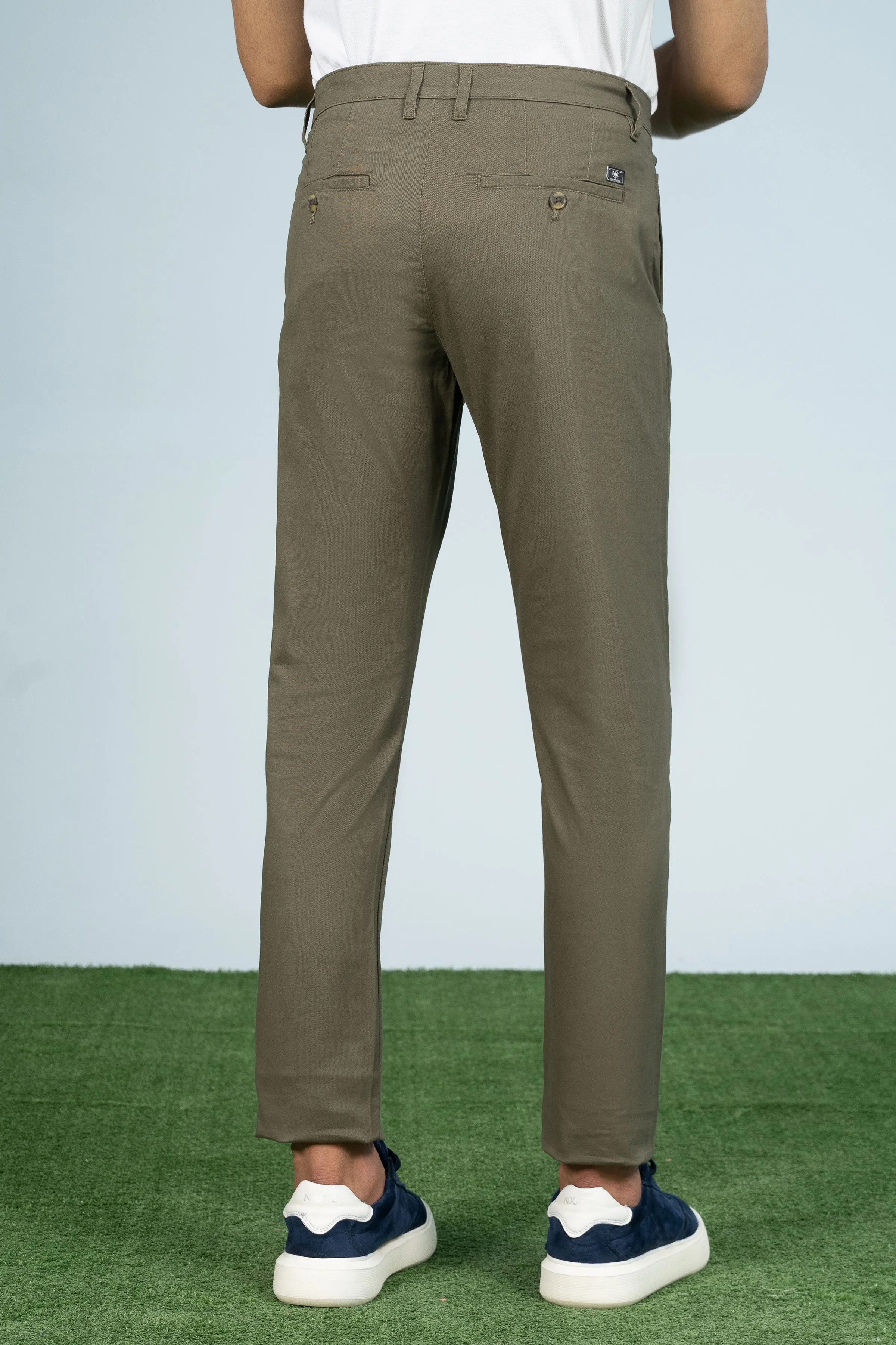 CASUAL PANT CROSS POCKET OLIVE