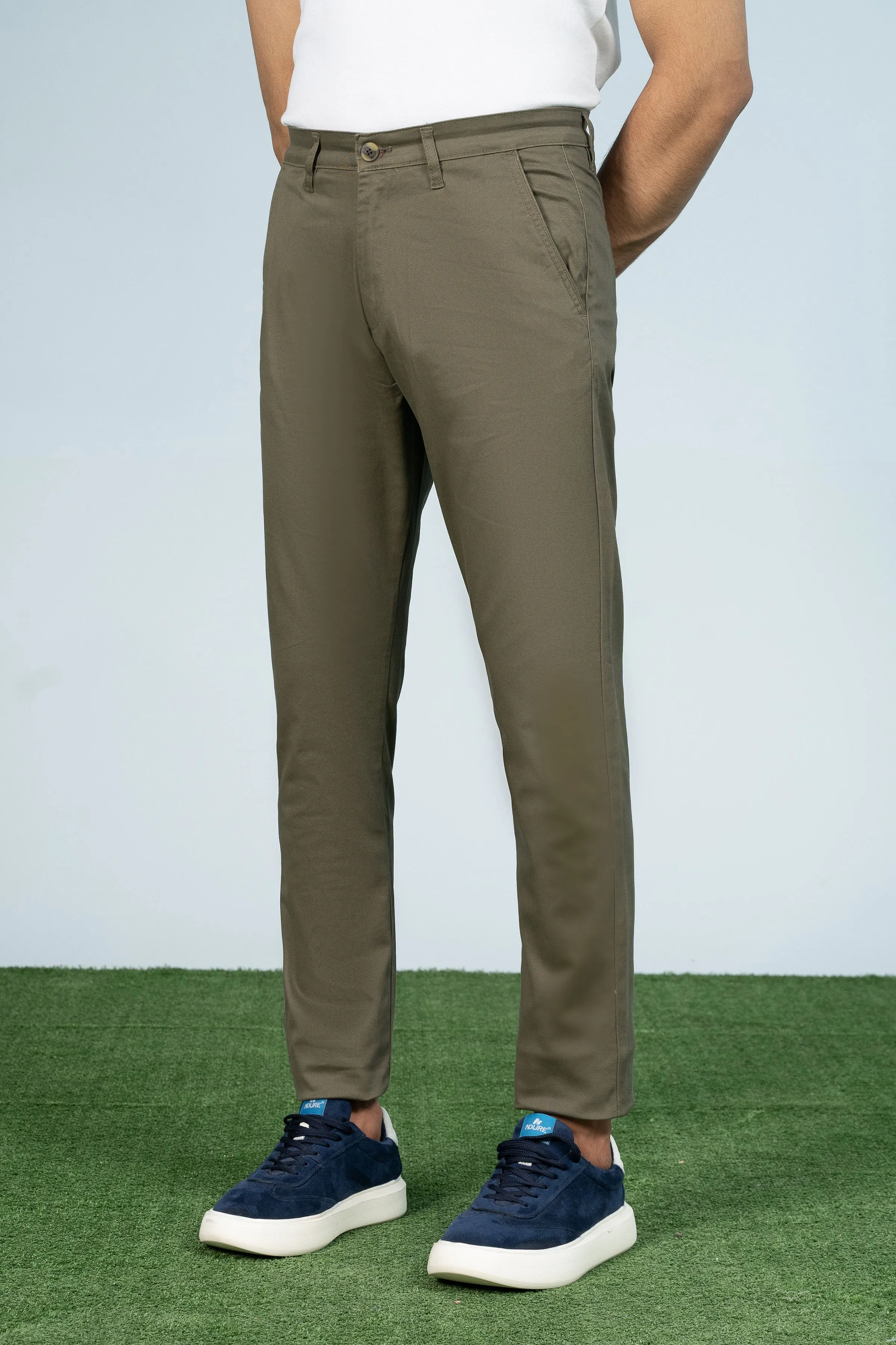 CASUAL PANT CROSS POCKET OLIVE