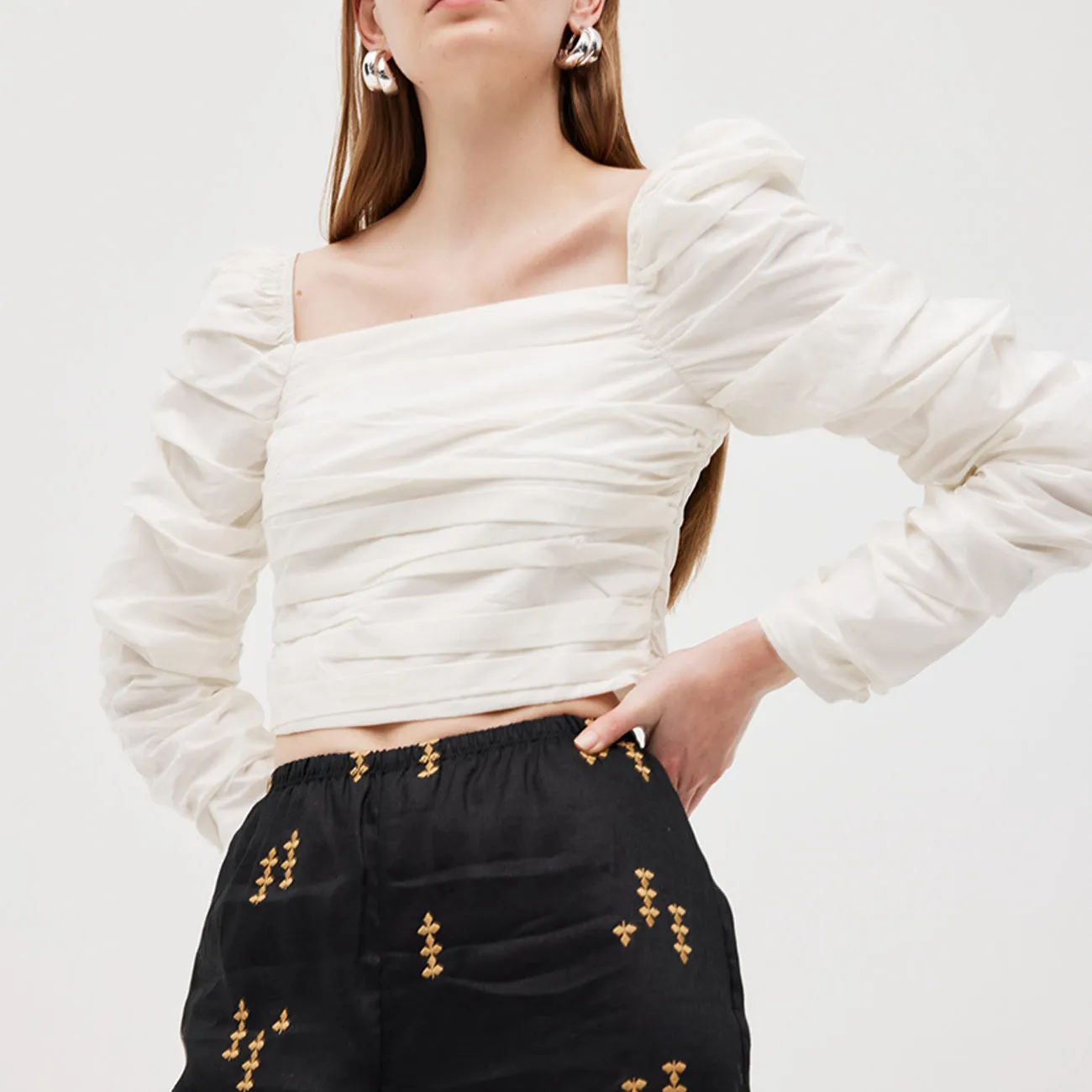 Faye Top - Milk
