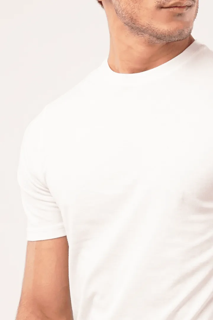 Halcyon Crew Neck T-Shirt - White