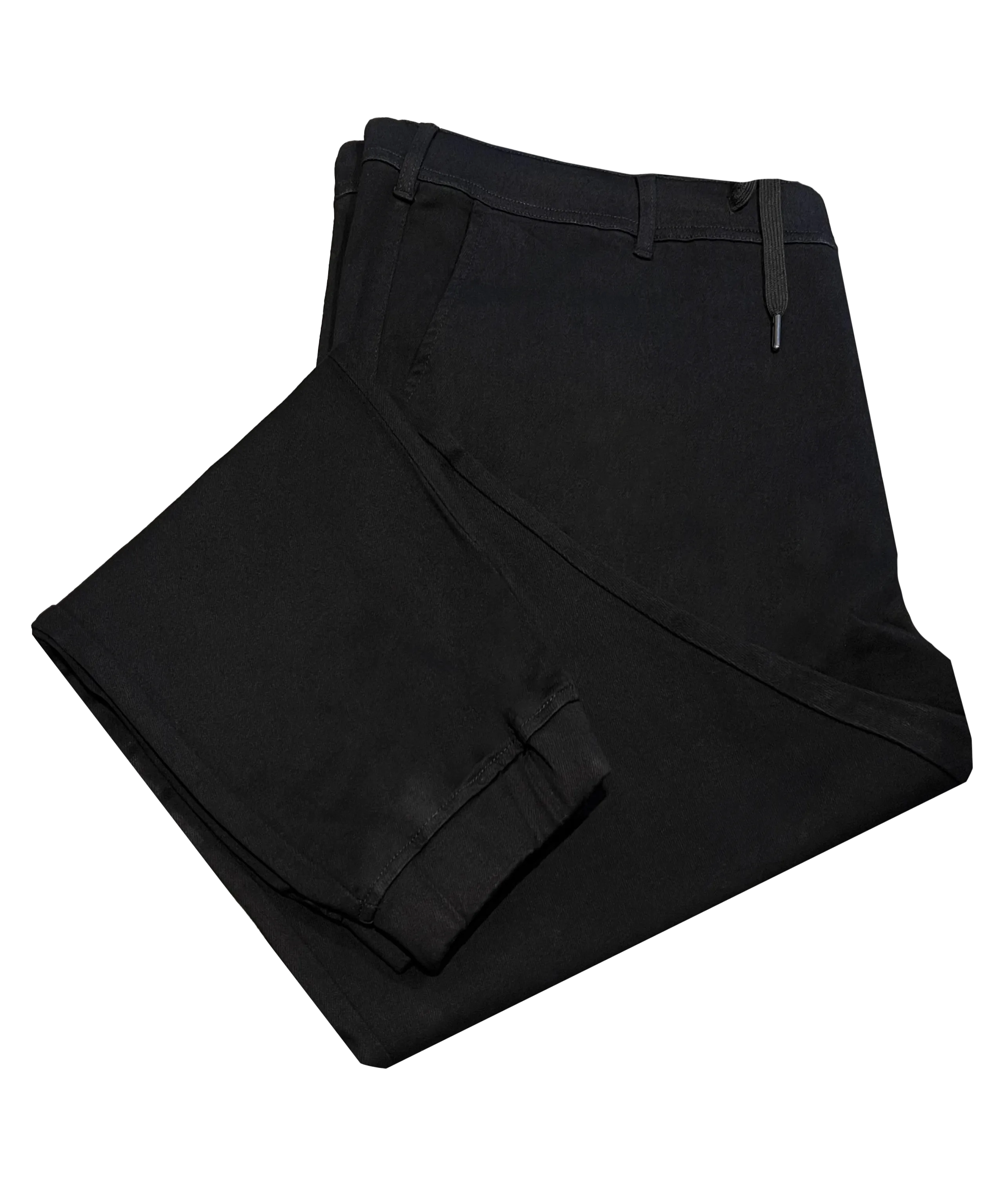 Hughes Stretch Denim Cuffed Pant