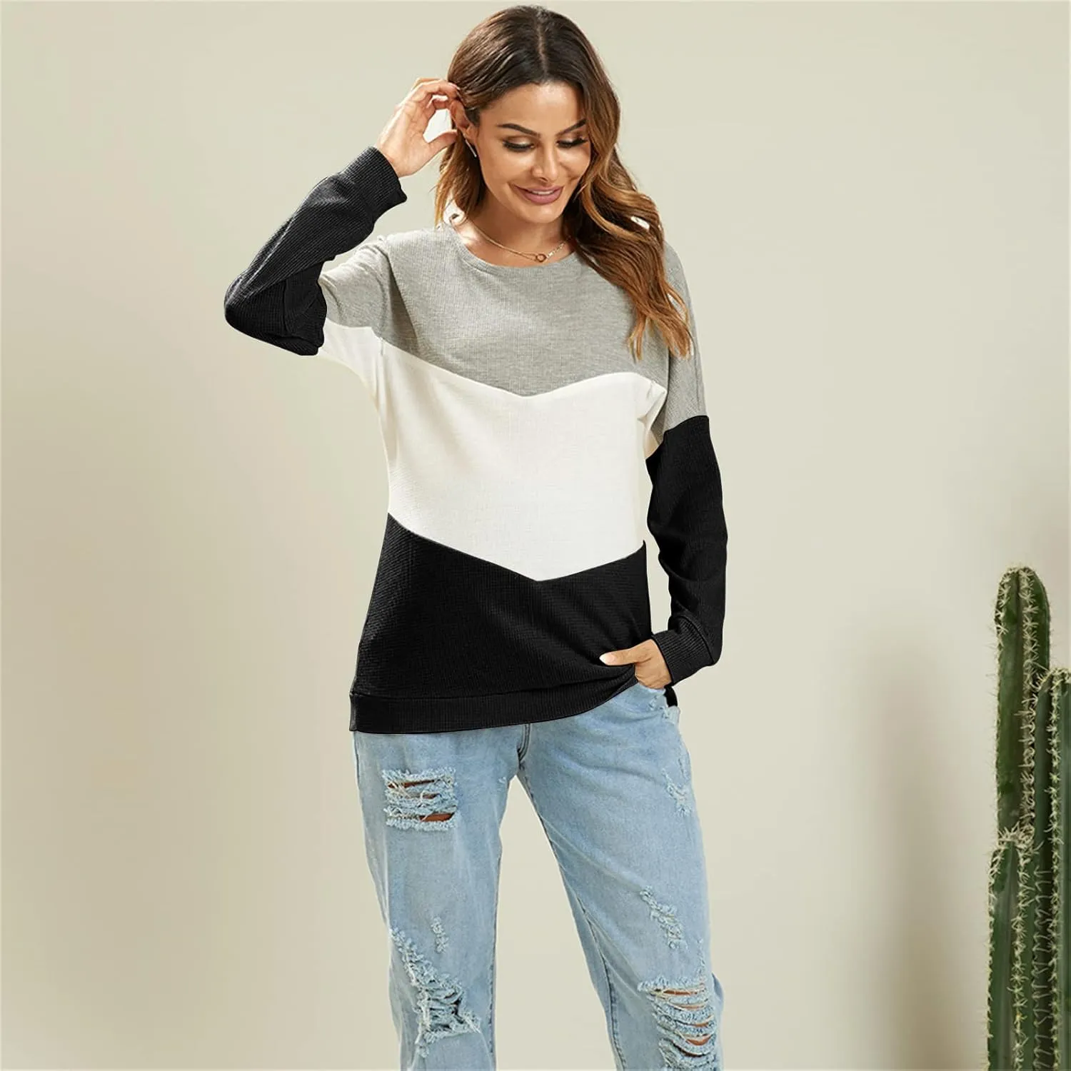 IFFEI Women's Maternity Nursing Tops Breastfeeding Tank Shirt Long Sleeve Nursing Clothes
