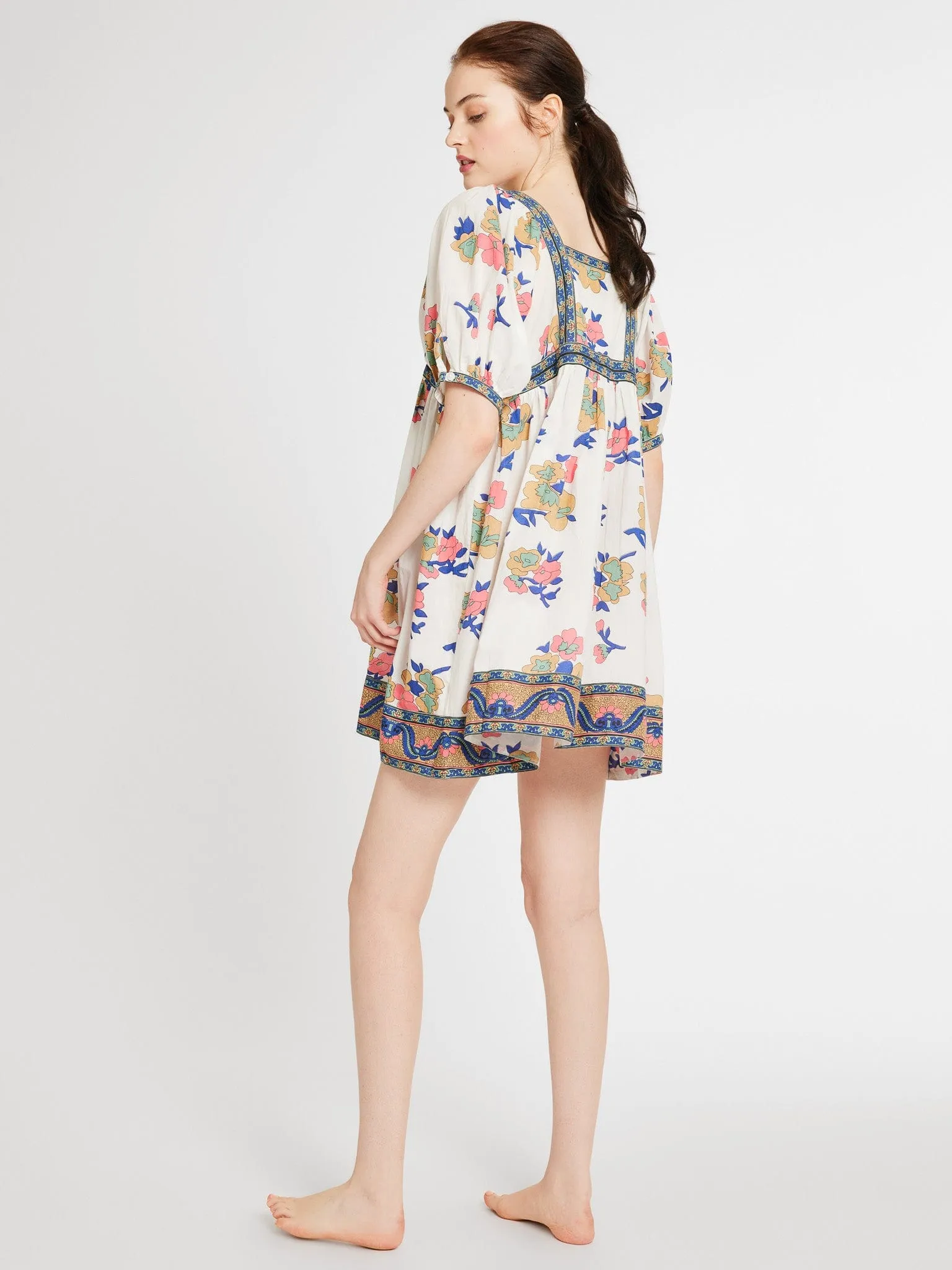 Liesl Dress in Persian Rose