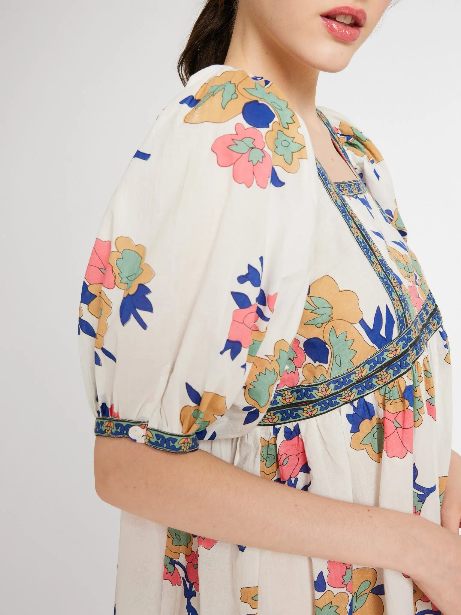 Liesl Dress in Persian Rose