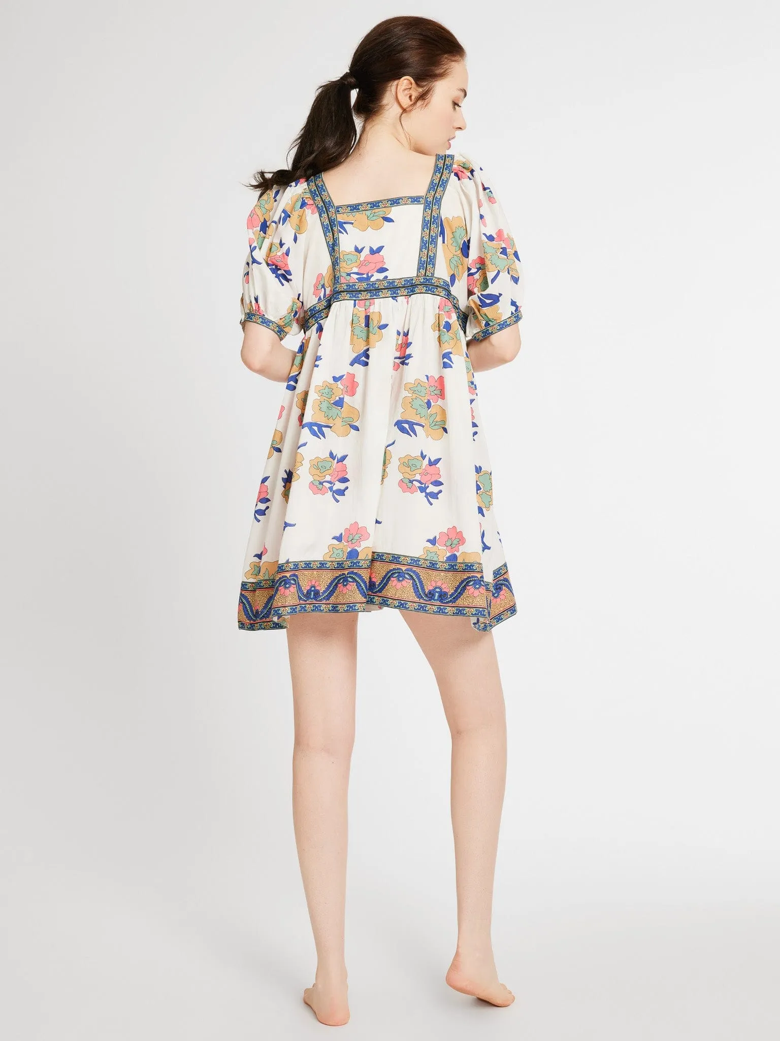 Liesl Dress in Persian Rose