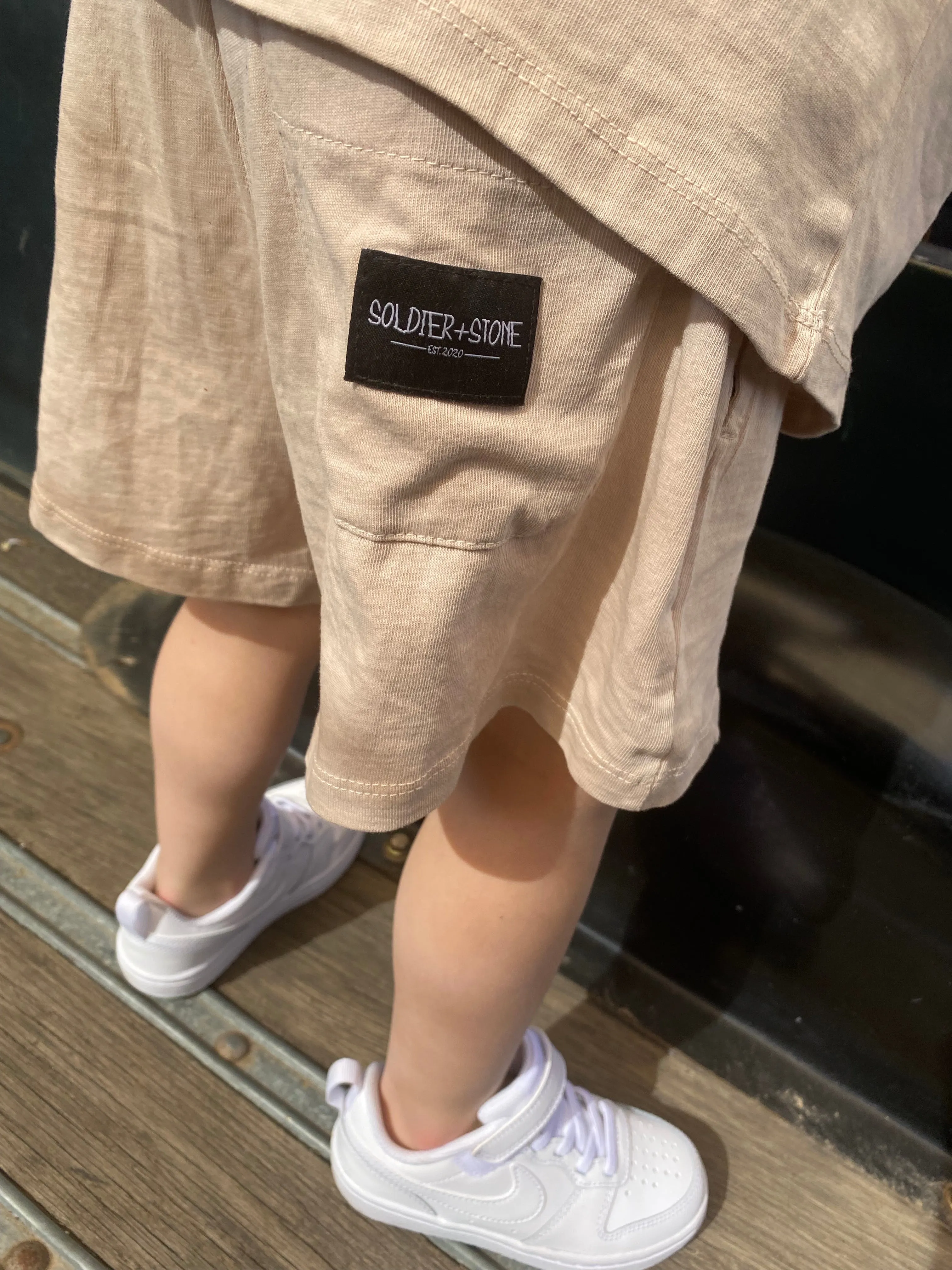 Little Jetty Shorts: Cinnamon