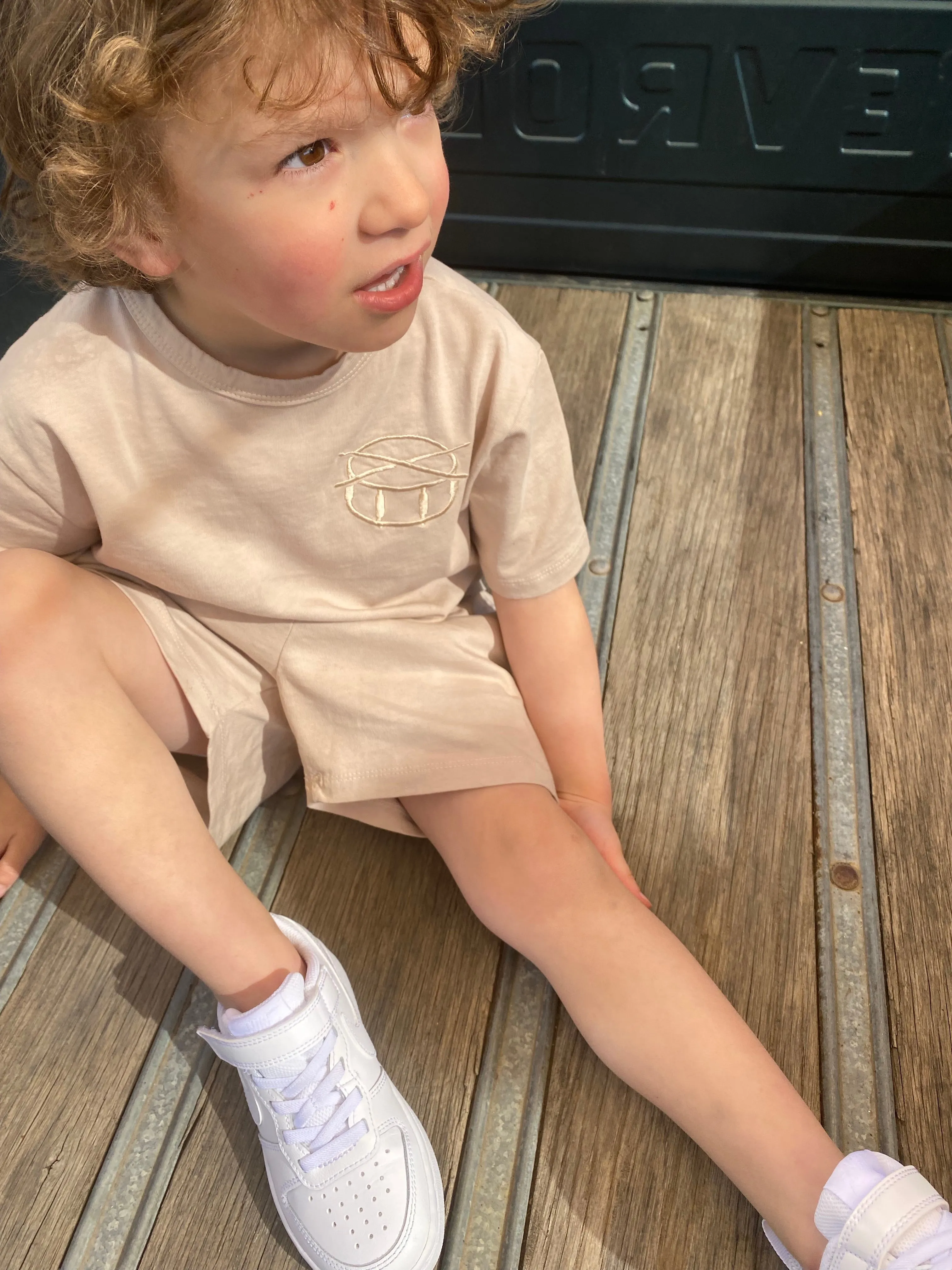 Little Jetty Shorts: Cinnamon