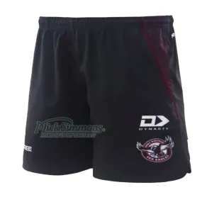Manly Warringah Sea Eagles 2023 Men's Gym Shorts NRL Rugby League by Dynasty Sport