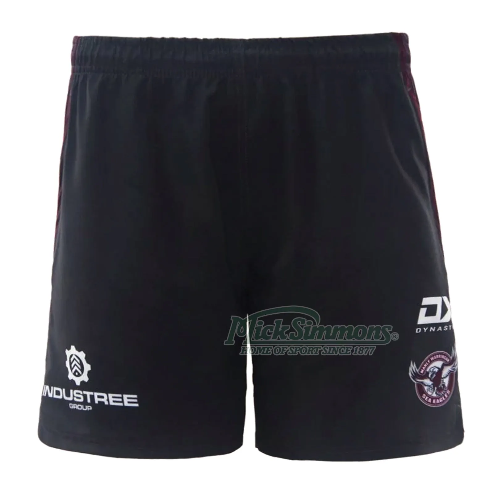 Manly Warringah Sea Eagles 2023 Men's Gym Shorts NRL Rugby League by Dynasty Sport