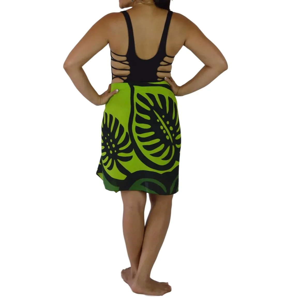 Monstera half Length with Coconut Holder (2yds)