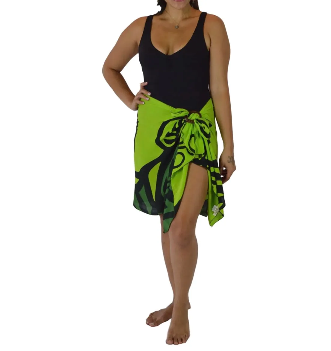 Monstera half Length with Coconut Holder (2yds)
