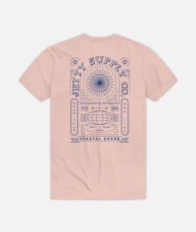 Oceanus Tee - Peach