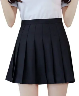 Pleated Skirts for Women Mini High Waist Skater Tennis Skirt A-Line Skirt Athletic Uniform Skorts Sport Skirts